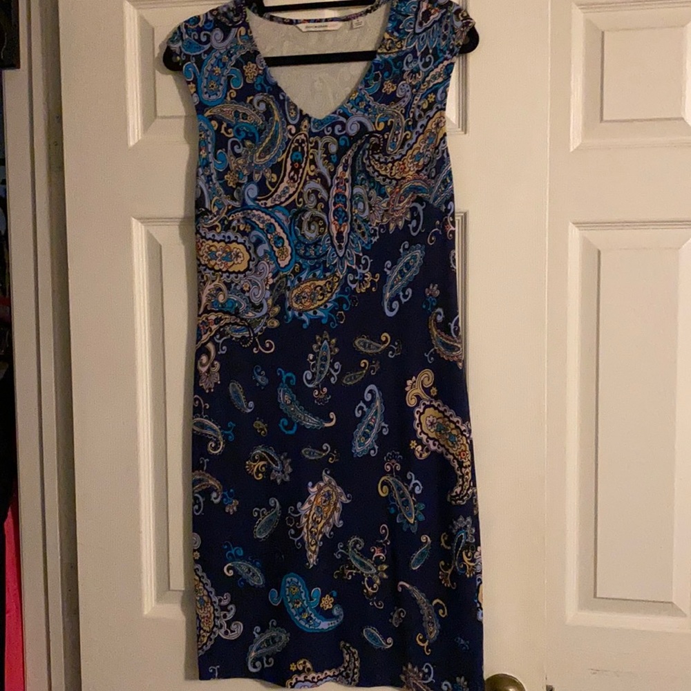 Ladies NWOT dress S paisley design